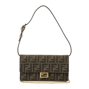 Fendi Shoulder Baguette Brown